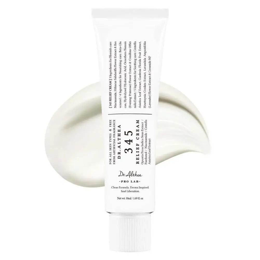 DR.ALTHEA 345 Relief Cream - Soothing Antioxidant Cream for Sensitive Skin