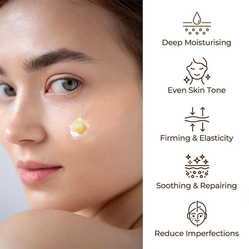 Anti-Wrinkle Vita C Capsule Cream with Collagen - Korean Anti-Aging Gel