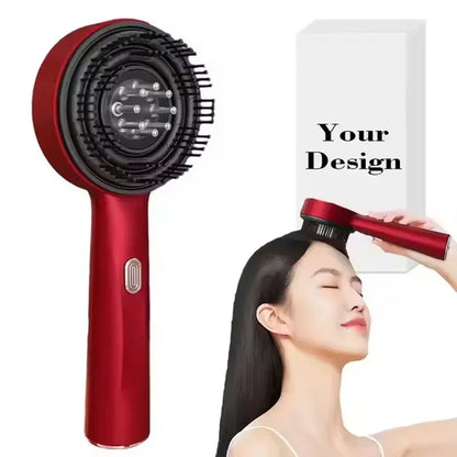 3 Modes Electric Massage Comb Portable Red Light Laser Comb for Hair Follicle Hair Follicles