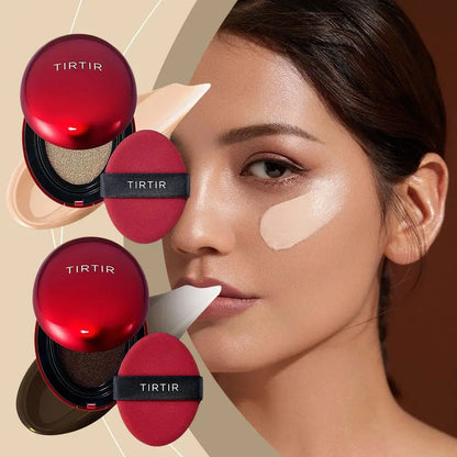 TIRTIR Red Cushion Foundation - Waterproof Full Coverage Korean Makeup
