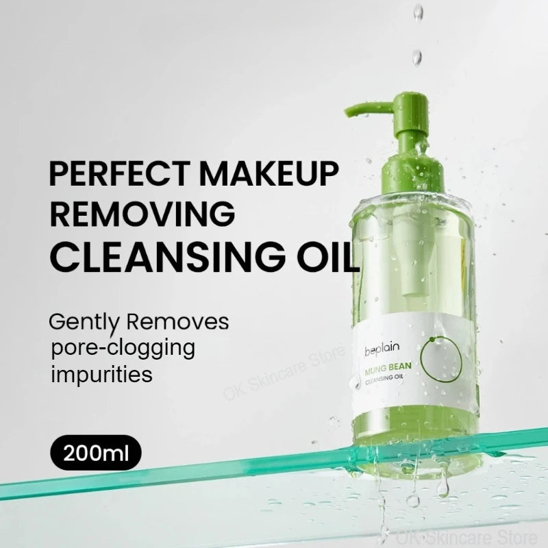 Mung Bean Revitalizing Essence – Premium Korean Purity Collection 4PCS set Cleansing Foam, Serum, exfolliater and mask