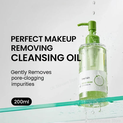 Mung Bean Revitalizing Essence – Premium Korean Purity Collection 4PCS set Cleansing Foam, Serum, exfolliater and mask