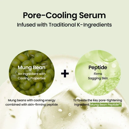 Mung Bean Revitalizing Essence – Premium Korean Purity Collection 4PCS set Cleansing Foam, Serum, exfolliater and mask