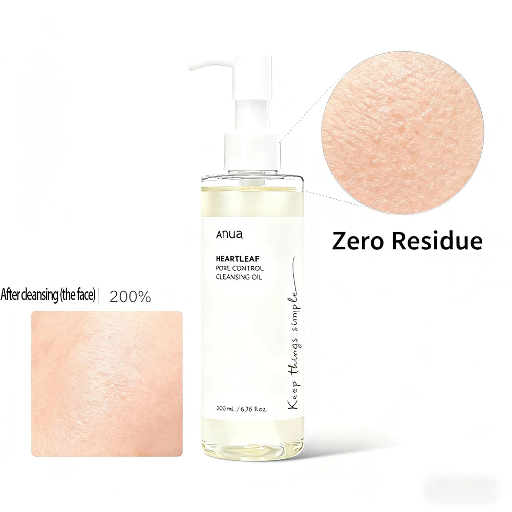 Anua Heartleaf Pore Control Cleansing Oil, Cleansing