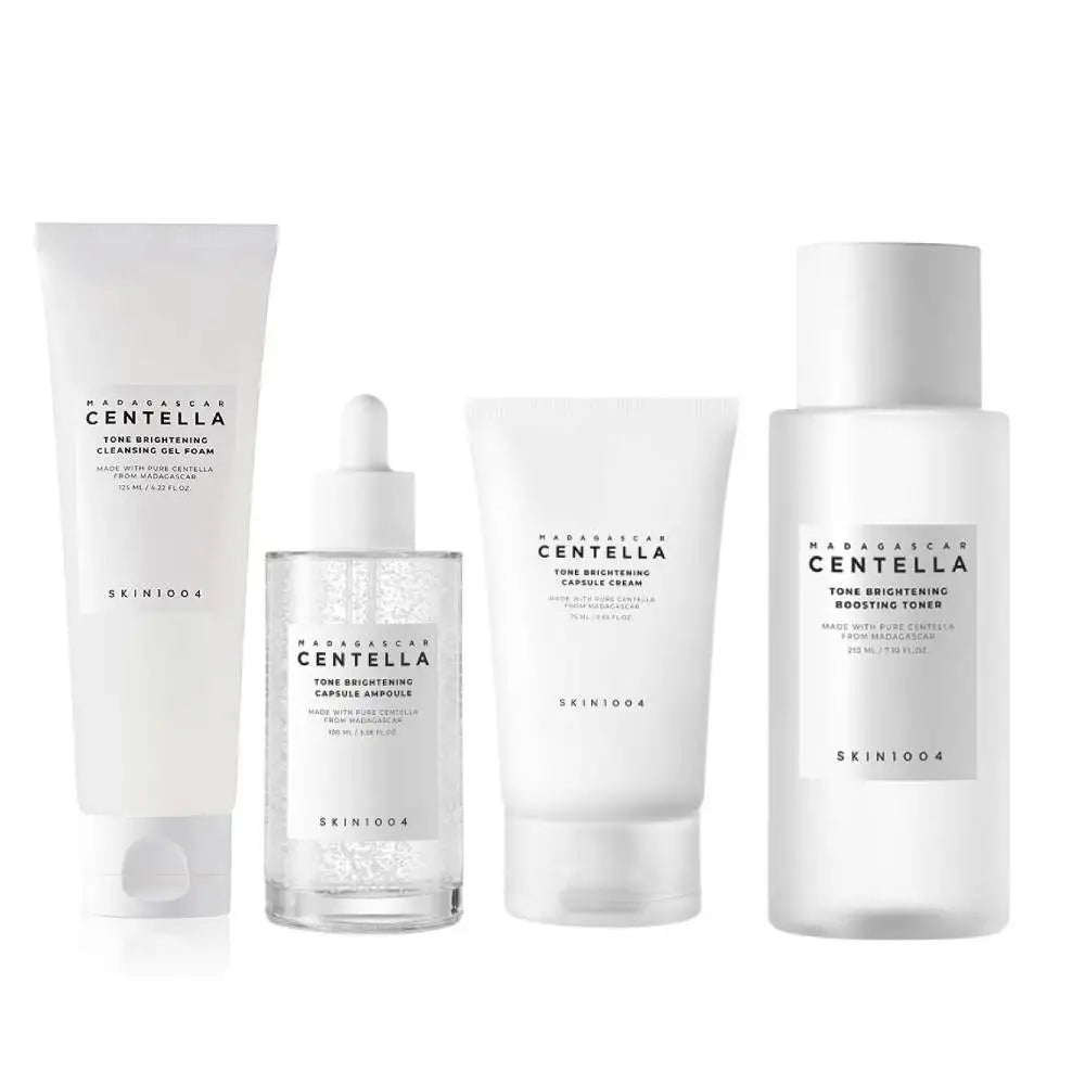 Korean Centella Complete Skincare Set - Tone Brightening & Calming Ritual