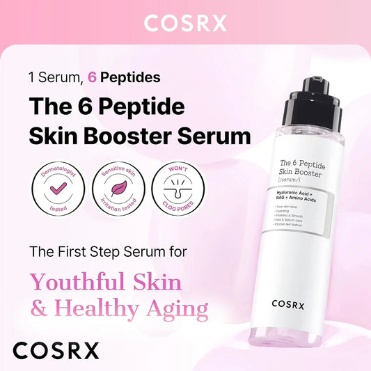 COSRX 6X Peptide Collagen Boosting Toner with Niacinamide