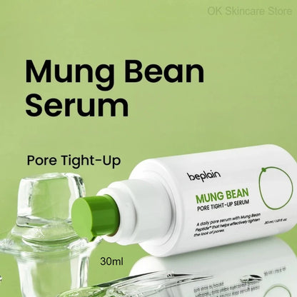 Mung Bean Revitalizing Essence – Premium Korean Purity Collection 4PCS set Cleansing Foam, Serum, exfolliater and mask