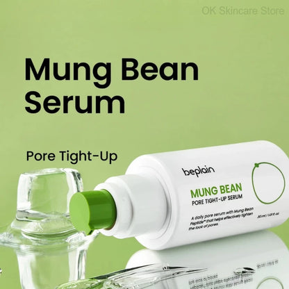Mung Bean Revitalizing Essence – Premium Korean Purity Collection 4PCS set Cleansing Foam, Serum, exfolliater and mask