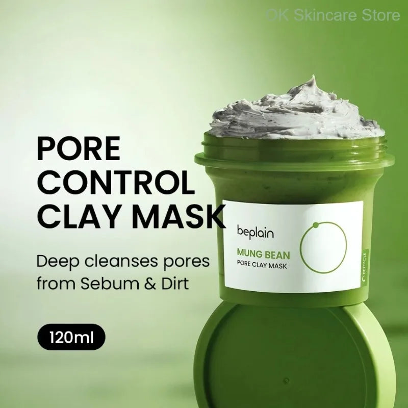 Mung Bean Revitalizing Essence – Premium Korean Purity Collection 4PCS set Cleansing Foam, Serum, exfolliater and mask