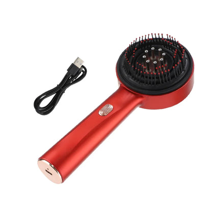 3 Modes Electric Massage Comb Portable Red Light Laser Comb for Hair Follicle Hair Follicles