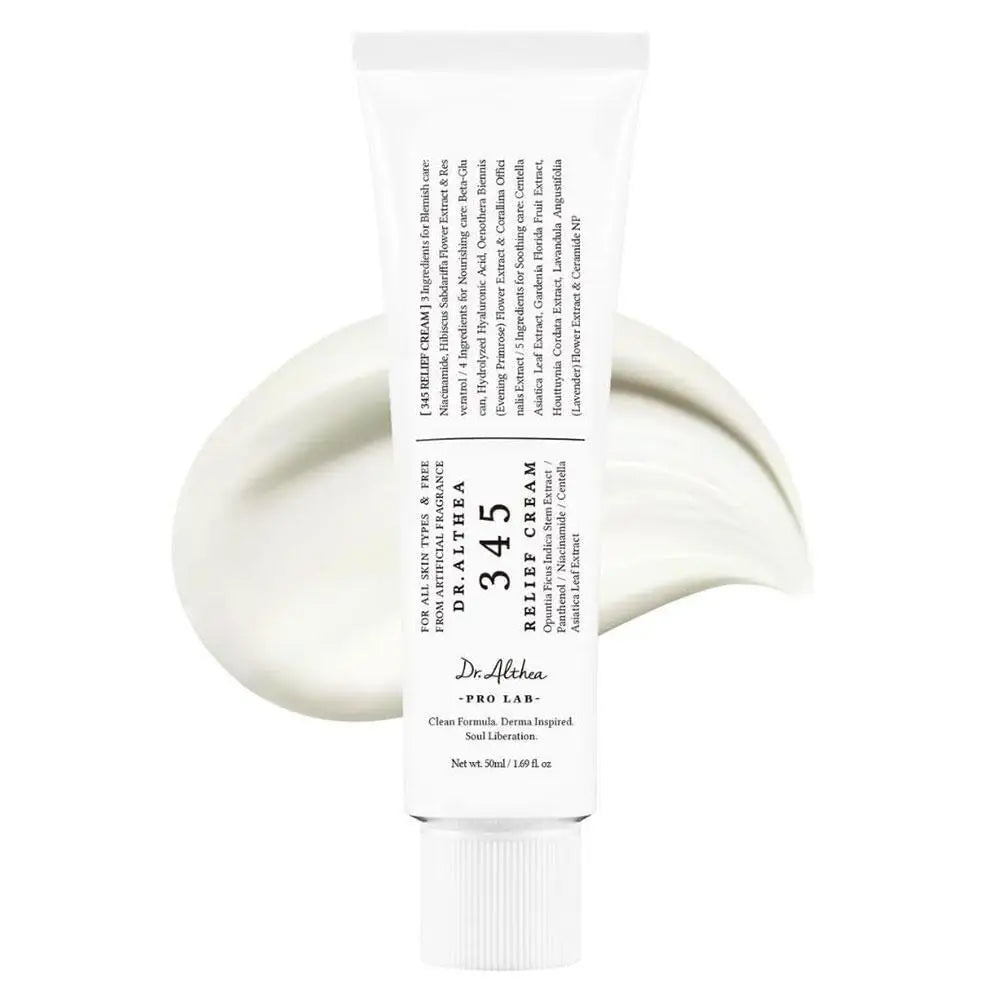 DR.ALTHEA 345 Relief Cream - Soothing Antioxidant Cream for Sensitive Skin