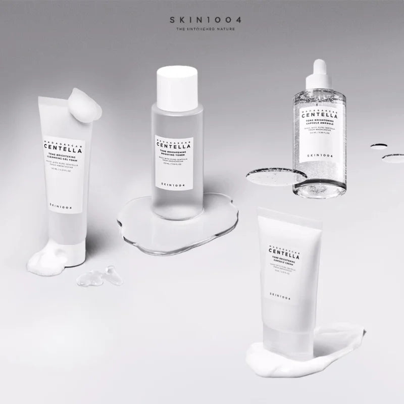 Korean Centella Complete Skincare Set - Tone Brightening & Calming Ritual