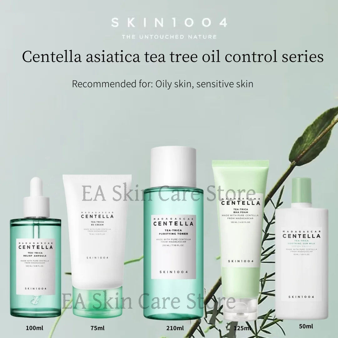 CENTELLA Korean Skin Care Complete 4-Piece Set