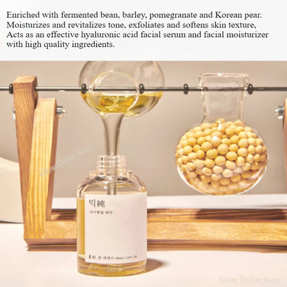 MIXSOON Bean Essence - Exfoliating Facial Serum with Hyaluronic Acid