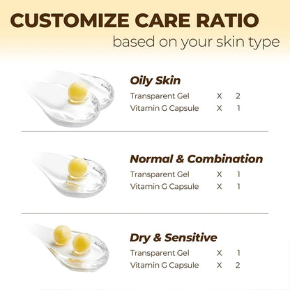 Anti-Wrinkle Vita C Capsule Cream with Collagen - Korean Anti-Aging Gel