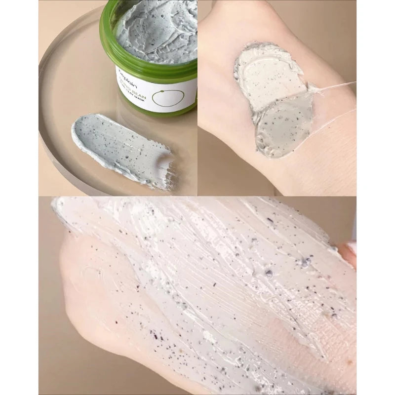 Mung Bean Revitalizing Essence – Premium Korean Purity Collection 4PCS set Cleansing Foam, Serum, exfolliater and mask