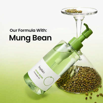 Mung Bean Revitalizing Essence – Premium Korean Purity Collection 4PCS set Cleansing Foam, Serum, exfolliater and mask