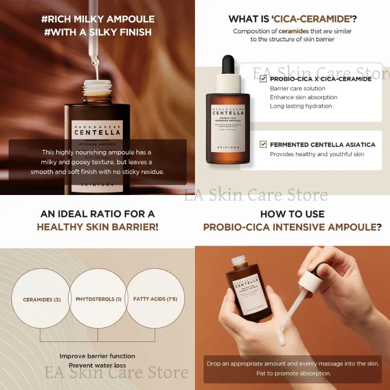 CENTELLA Korean Skin Care Complete 4-Piece Set