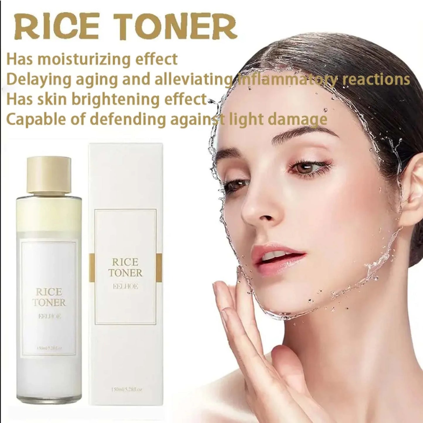 150ml Rice Toner Moisturizing Firming Skin