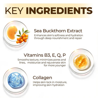 Anti-Wrinkle Vita C Capsule Cream with Collagen - Korean Anti-Aging Gel