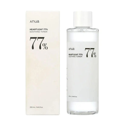 ANUA Heartleaf 70% Intense Calming Cream & Toner Set - Korean Moisturizing Skincare