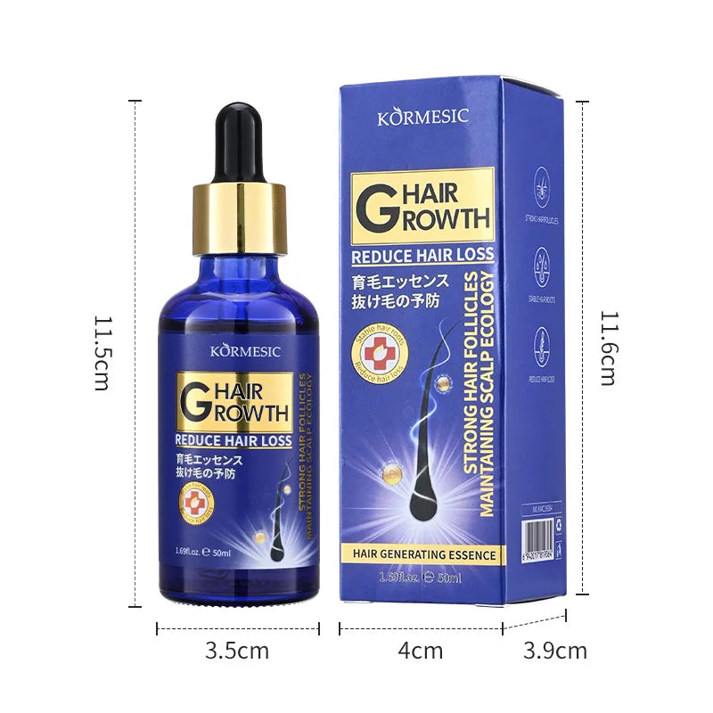 Hair Growth Serum Anti Loss Regrowth Hair Growth Oil Prevent Baldness Repair Damage Scalp Massage Moisturizing Nourish Hair Care