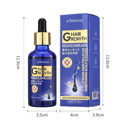 Hair Growth Serum Anti Loss Regrowth Hair Growth Oil Prevent Baldness Repair Damage Scalp Massage Moisturizing Nourish Hair Care