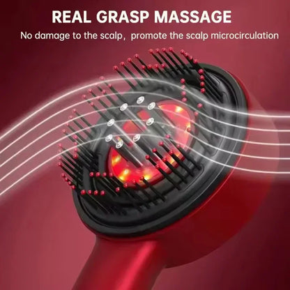 3 Modes Electric Massage Comb Portable Red Light Laser Comb for Hair Follicle Hair Follicles