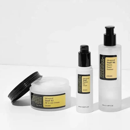 Advanced Snail Essence Full Kit - Korean Snail Mucin Skincare Set