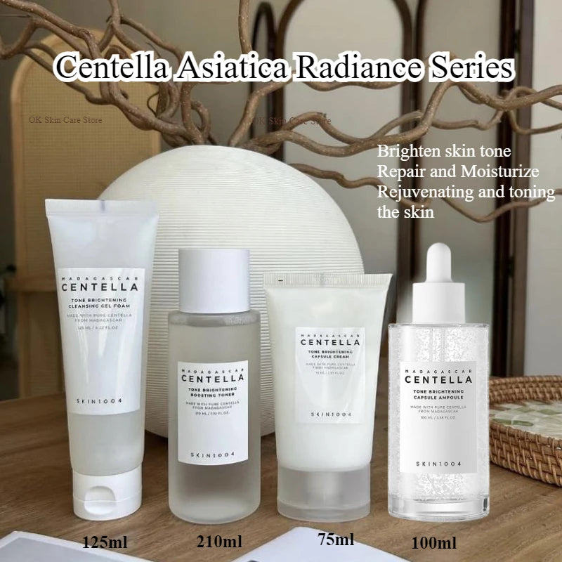 Korean Centella Complete Skincare Set - Tone Brightening & Calming Ritual