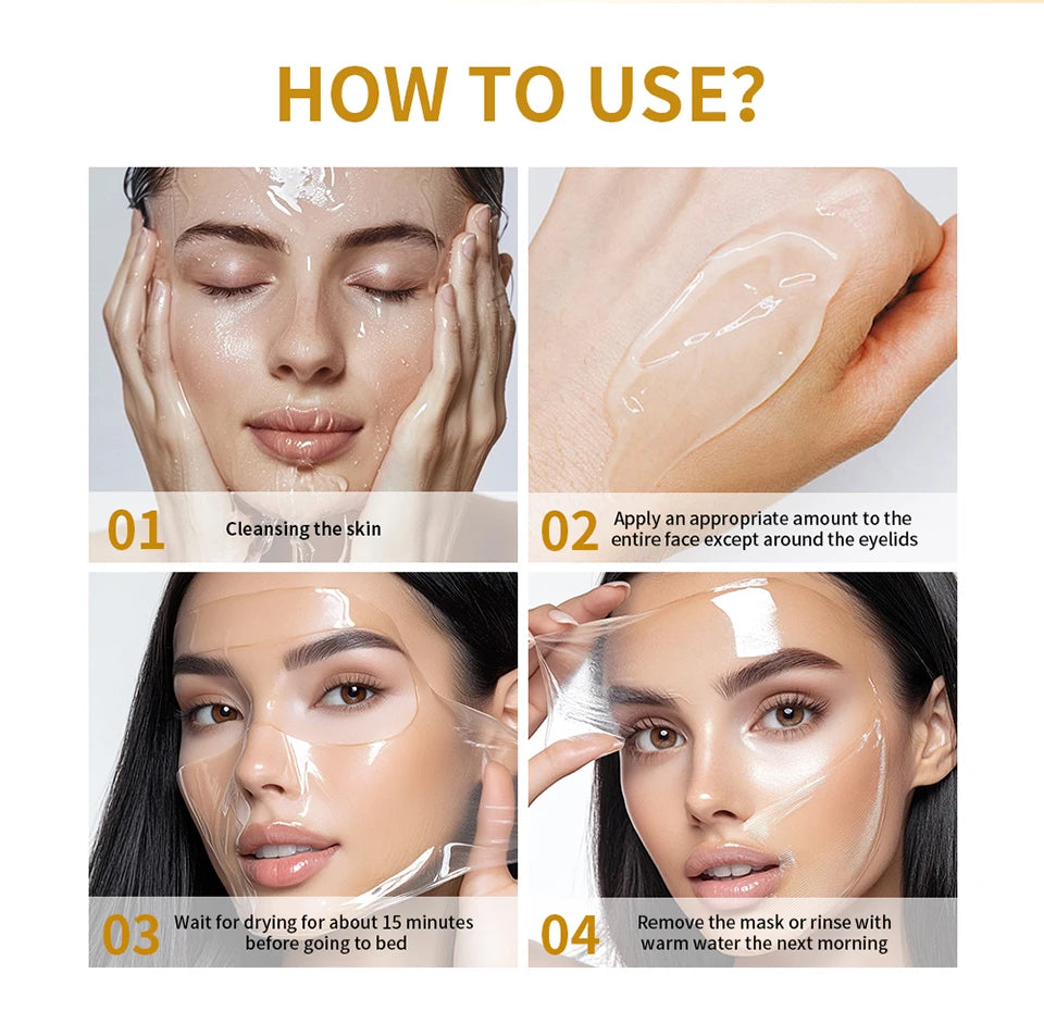 Korean  Collagen Mask Peel Off Mask Face anti aging